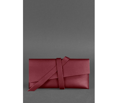 Шкіряний тревел-кейс Voyager 1.2 бордовий Краст - BN-TK-1-2-vin BlankNote