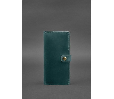 Шкіряний тревел-кейс (органайзер для документів) 6.0 зелений - BN-TK-6-iz BlankNote