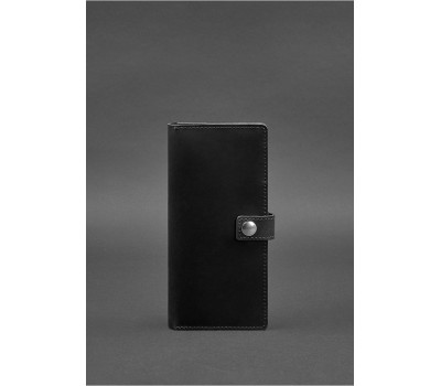 Шкіряний Тревел-кейс (органайзер для документів) 6.0 чорний Crazy Horse - BN-TK-6-g-kr BlankNote