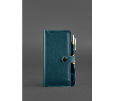 Шкіряний тревел-кейс 4.0 Зелений - BN-TK-4-malachite BlankNote