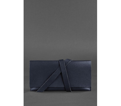 Шкіряний тревел-кейс Voyager 1.0 темно-синій - BN-TK-1-navy-blue BlankNote