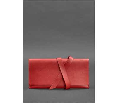 Шкіряний жіночий тревел-кейс Voyager 1.0 червоний - BN-TK-1-red BlankNote