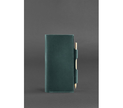 Шкіряний тревел-кейс 3.0 зелений Crazy Horse - BN-TK-3-iz BlankNote