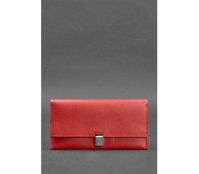 Шкіряний жіночий тревел-кейс Journey 2.0 Червоний - BN-TK-2-red BlankNote