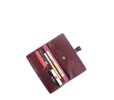 Шкіряний тревел кейс 2.0 бордовий - TW-TravelCase-2-mars-ksr The Wings