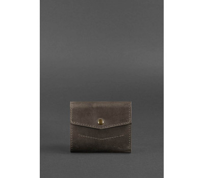 Шкіряний гаманець 2.1 темно-коричневий Crazy Horse - BN-W-2-1-o BlankNote