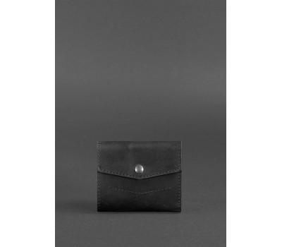 Шкіряний гаманець 2.1 чорний Crazy Horse - BN-W-2-1-g-kr BlankNote