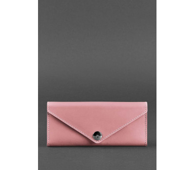 Жіночий шкіряний гаманець Керрі 1.0 рожевий - BN-W-1-pink-peach BlankNote