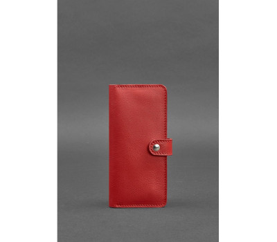 Шкіряне жіноче портмоне 7.0 Червоне - BN-PM-7-red BlankNote
