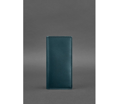 Шкіряне портмоне-купюрник 11.0 зелене - BN-PM-11-malachite BlankNote