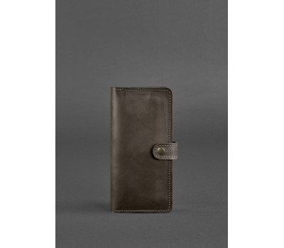 Шкіряне портмоне 7.0 Темно-коричневе Crazy Horse - BN-PM-7-o BlankNote