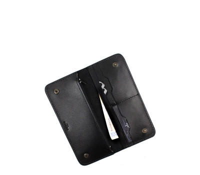 Шкіряне портмоне Mark 2 чорний - TW-Mark-2-black-ksr The Wings