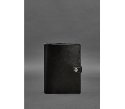 Шкіряна папка (софт-бук) для блокнота і планшета 10.0 Угольно-чорна - BN-SB-10-ygol BlankNote