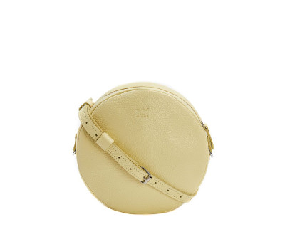 Шкіряна міні сумка Bubble лимонна флотар - TW-Babl-light-yell-flo The Wings