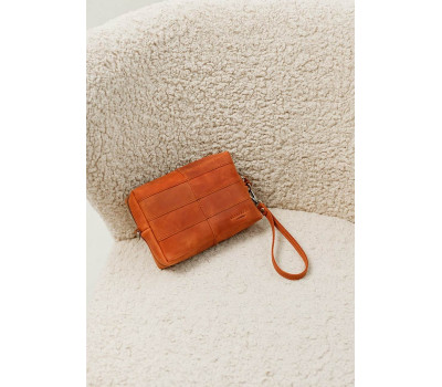 Шкіряна косметичка-несесер 3.1 Світло-коричнева Crazy Horse - BN-CB-3-1-k-kr BlankNote