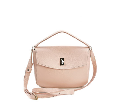 Жіноча шкіряна міні-сумка Eve пудровая флотар - TW-Iv-pudra-flo BlankNote