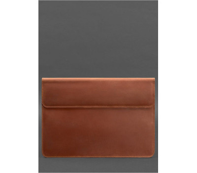 Шкіряний чохол-конверт на магнітах для MacBook Pro 15 - 16 '' Світло-коричневий - BN-GC-12-k-kr BlankNote