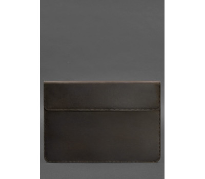 Шкіряний чохол-конверт на магнітах для MacBook Pro 15-16 '' Темно-коричневий - BN-GC-12-o BlankNote