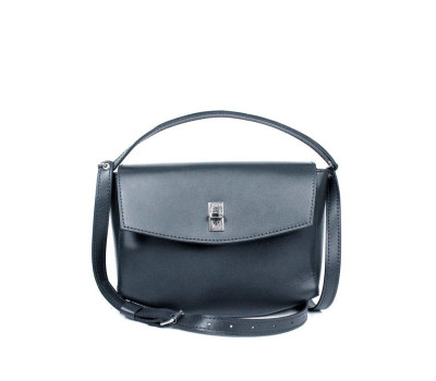 Жіноча шкіряна міні-сумка Eve синя - TW-Iv-blue-ksr BlankNote