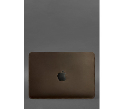 Горизонтальный кожаный чехол для MacBook Air/Pro 13'' Темно-коричневый - BN-GC-10-o BlankNote