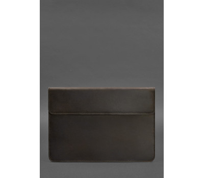 Шкіряний чохол-конверт на магнітах для MacBook Air / Pro 13 '' Темно-коричневий - BN-GC-9-o BlankNote