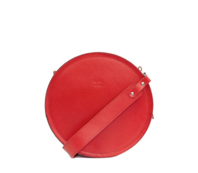 Жіноча шкіряна сумка Amy L червона сап'ян - TW-Amy-big-red-saf BlankNote