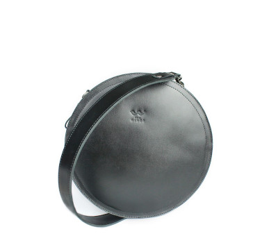 Жіноча шкіряна сумка Amy L чорна - TW-Amy-big-black-ksr BlankNote