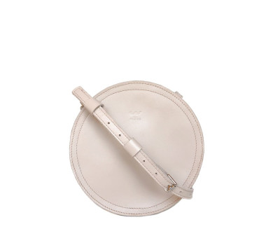 Жіноча шкіряна сумка Amy S бежева - TW-Amy-small-beige-ksr BlankNote