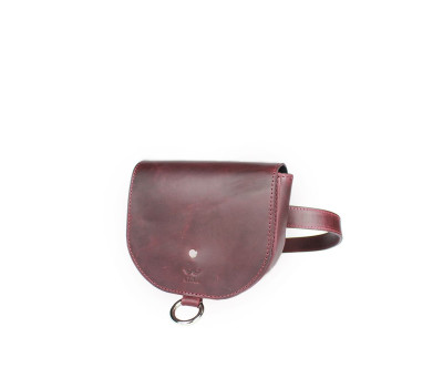 Жіноча шкіряна сумка Ruby S бордова вінтажна - TW-Ruby-small-mars-crz The Wings