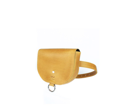 Жіноча шкіряна сумка Ruby S жовта вінтажна - TW-Ruby-small-yell-crz The Wings