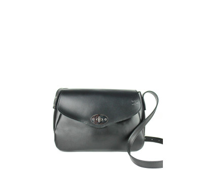 Жіноча шкіряна сумка Трапеция чорна - TW-Trapezoid-black-ksr The Wings