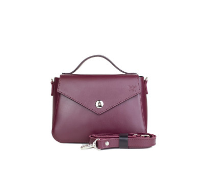 Жіноча шкіряна сумочка Lili бордова - TW-Lily-mars-ksr BlankNote