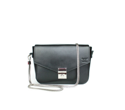 Женская кожаная сумочка Yoko черная - TW-Yoko-black-ksr The Wings