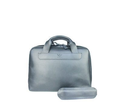 Шкіряна ділова сумка Attache Briefcase синій - TW-Attache-Briefcase-blue-ksr The Wings