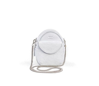 Міні-сумка Kroha біла флотар - TW-Kroha-white-flo The Wings