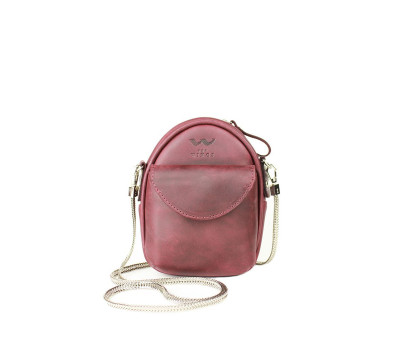 Міні-сумка Kroha бордова вінтажна - TW-Kroha-marsala-crz The Wings