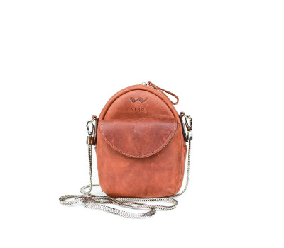 Міні-сумка Kroha коньячна вінтажна - TW-Kroha-kon-crz The Wings