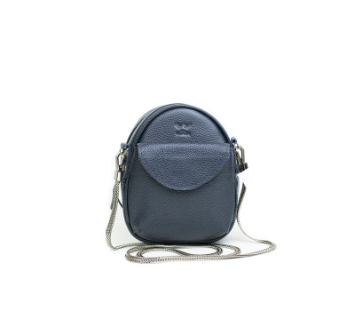 Міні-сумка Kroha темно-синя флотар - TW-Kroha-dark-blue-flo The Wings