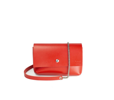 Кожаная мини-сумка Holiday красная - TW-Hollyday-red-ksr The Wings