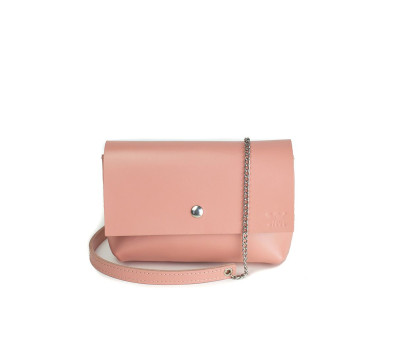 Кожаная мини-сумка Holiday розовая - TW-Hollyday-pink-ksr The Wings