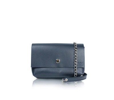 Кожаная мини-сумка Holiday синяя - TW-Hollyday-blue-ksr The Wings