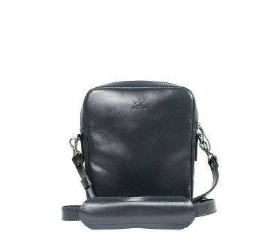 Кожаная сумка Challenger S синяя - TW-Challenger-2-blue-ksr The Wings