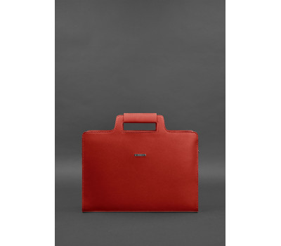 Жіноча шкіряна сумка для ноутбука і документів червона - BN-BAG-36-red BlankNote