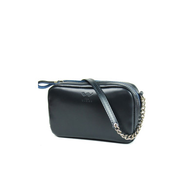 Кожаная сумка Faith синяя - TW-Faith-blue-ksr The Wings