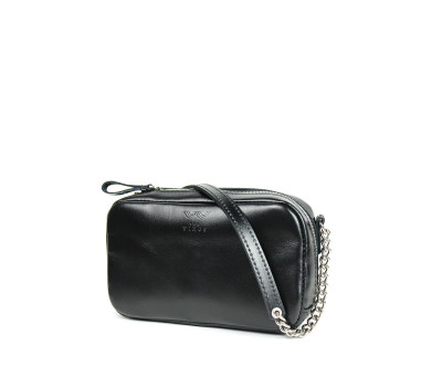 Кожаная сумка Faith черная - TW-Faith-black-ksr The Wings