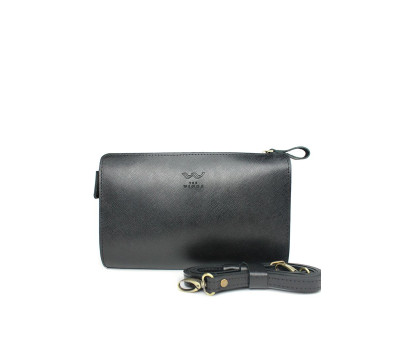 Кожаный млатч черный сафьян - TW-Mlatch-black-saf The Wings