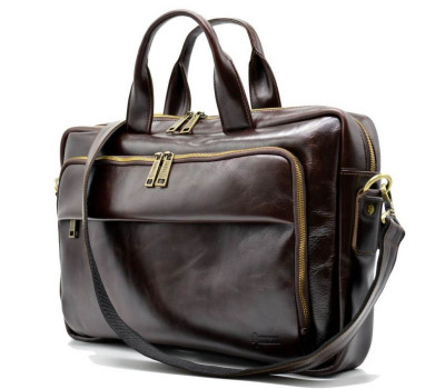 Сумка ділового чоловіки з натуральної шкіри GХ-7334-3md бренду TARWA