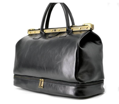 Шкіряна сумка-саквояж з подвійним дном TA-1185-4lx TARWA