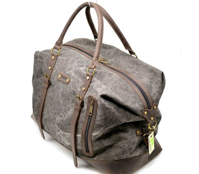 Сумка дорожня парусина + шкіра, RG-8310-4lx TARWA