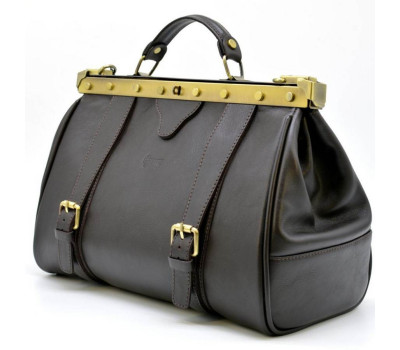 Cаквояж коричневий з натуральної телячої шкіри TARWA TC-3344-4lx